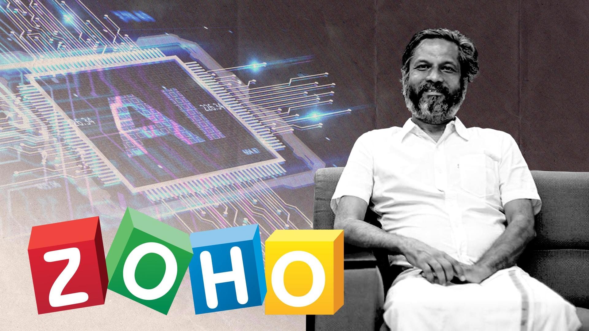 Zoho's Foray into AI: Sridhar Vembu Leads New Model to Compete with OpenAI and Google