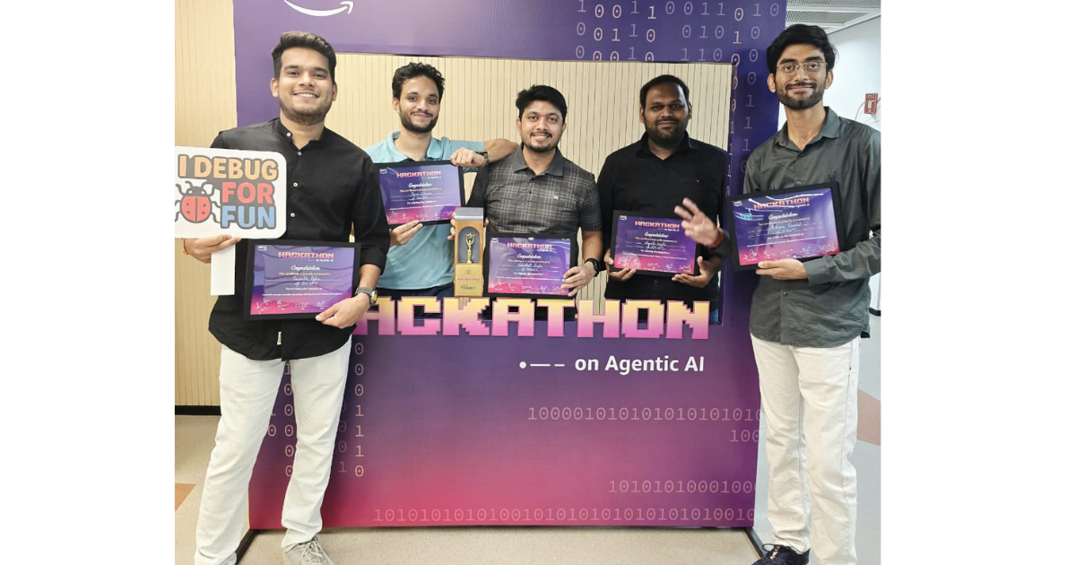 IndiaMART bags top place at AWS Hackathon on Agentic AI held in Delhi